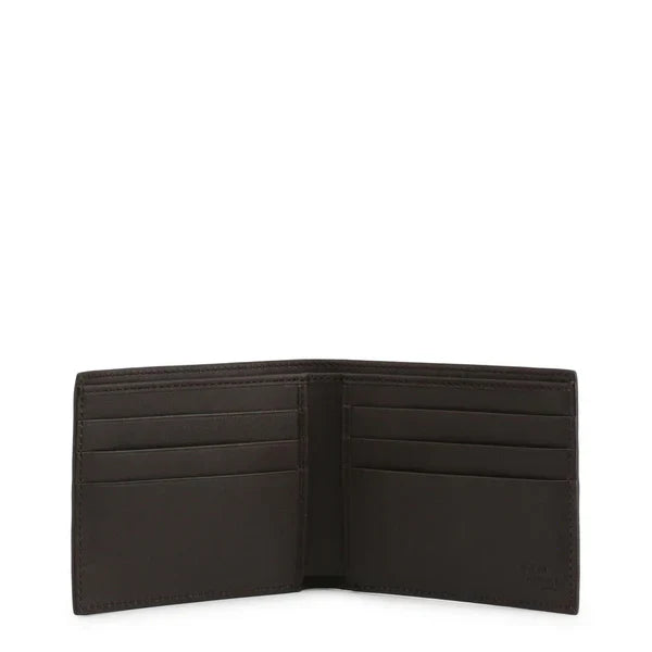 PORTAFOGLIO BIFOLD GG NERO DA UOMO IN PELLE