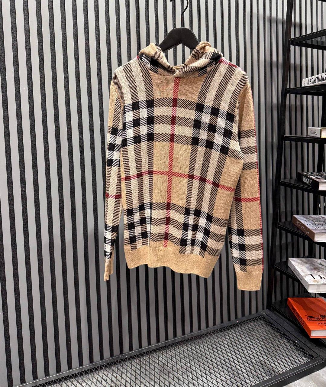 Maglione con cappuccio Burberry