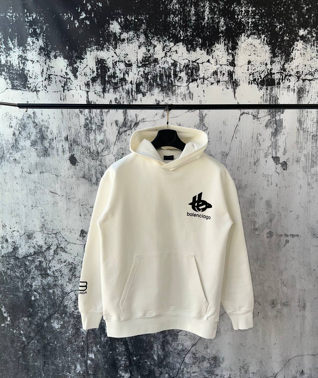 Felpa con cappuccio Balenciaga 004