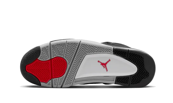 Air Jordan 4 Black Canvas