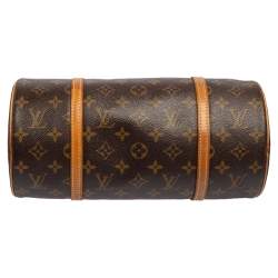 Borsa a tracolla Monogram Papillon 30 M51385 Marrone