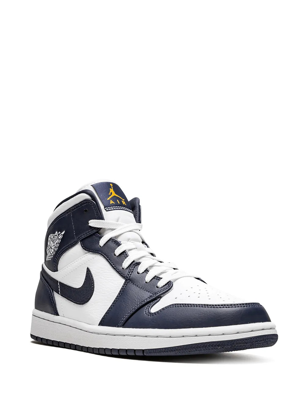 AIRJORDAN 1 MID White Metallic Gold Obsidian