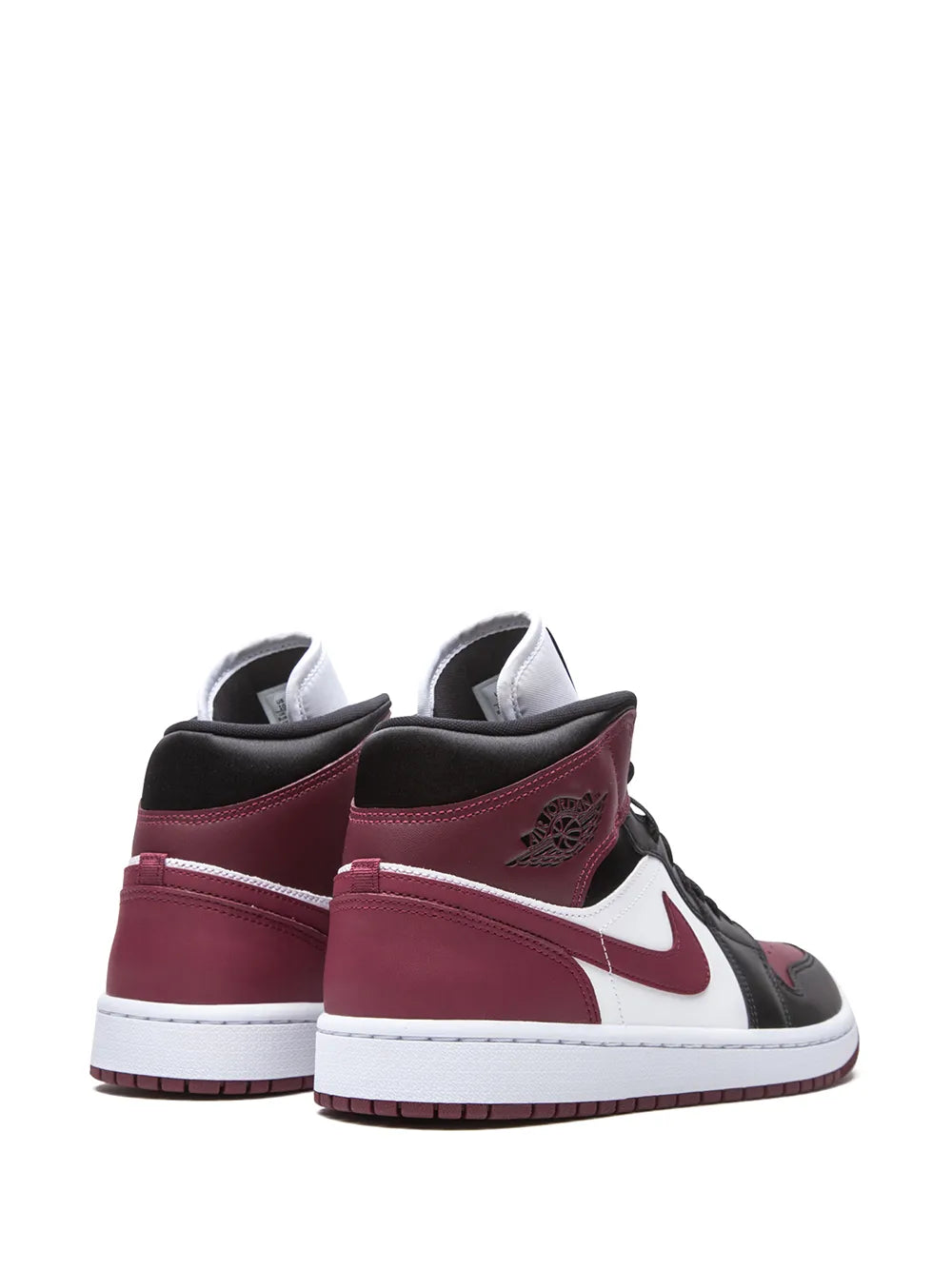 AIR JORDAN 1 MID Black Dark Beetroot