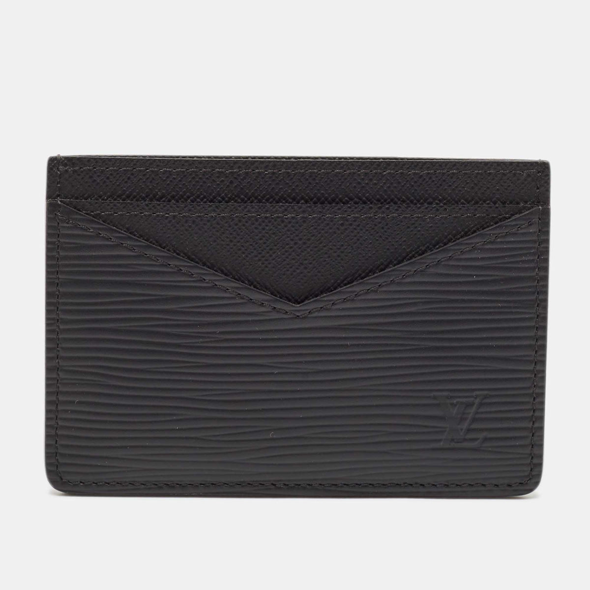 Portacarte in pelle Epi nera Neo