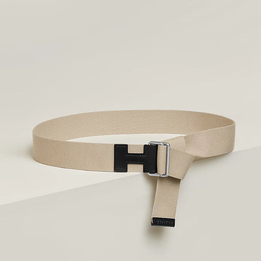 Cintura Nomade 40 Nero / Beige Uomo