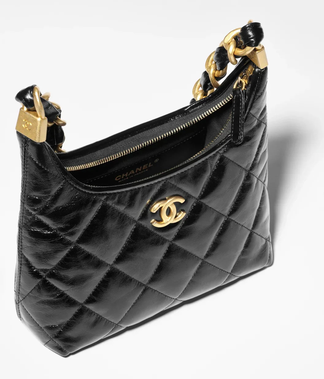 Borsa hobo piccola nero
