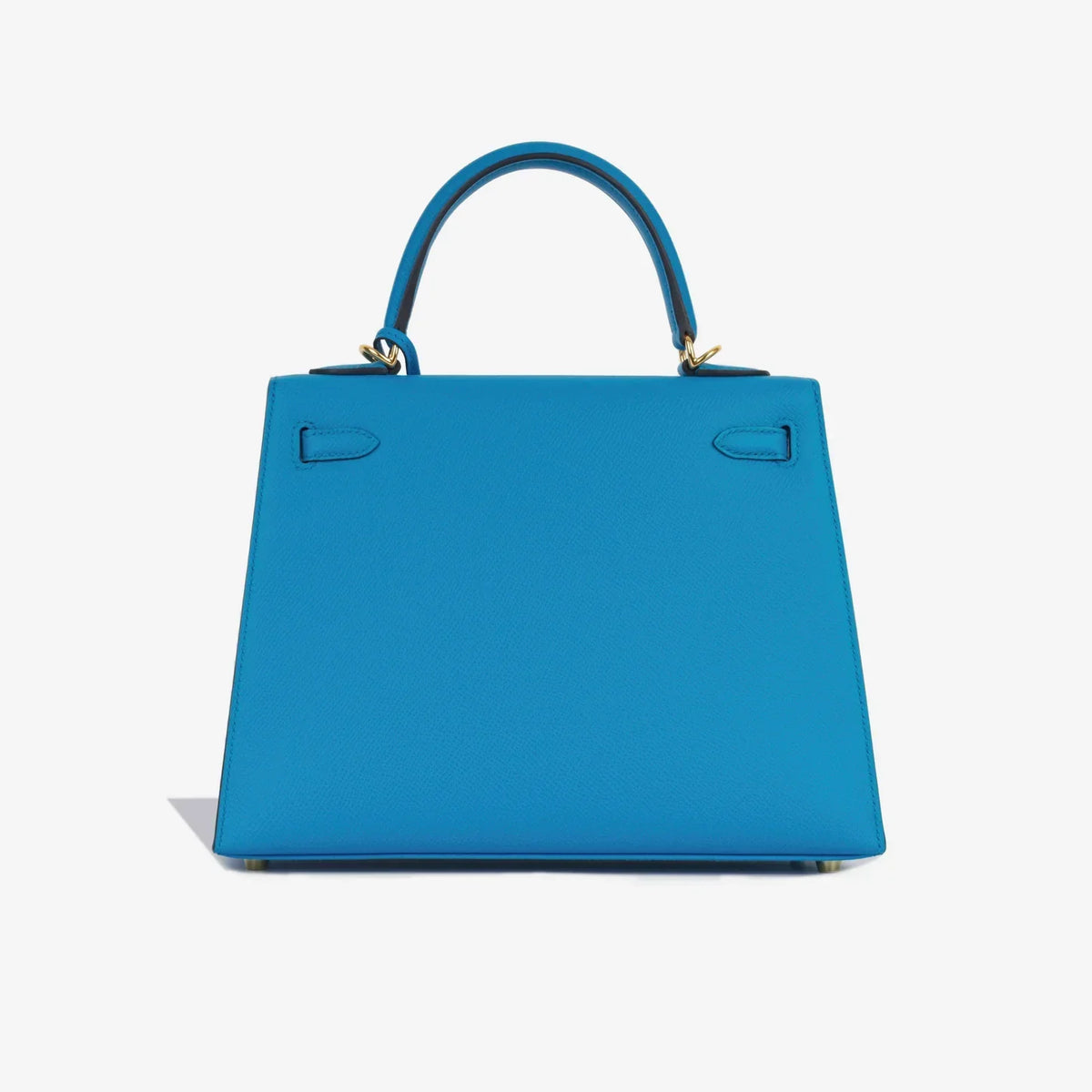 Kelly 25 Sellier Bleu Frida Epsom
