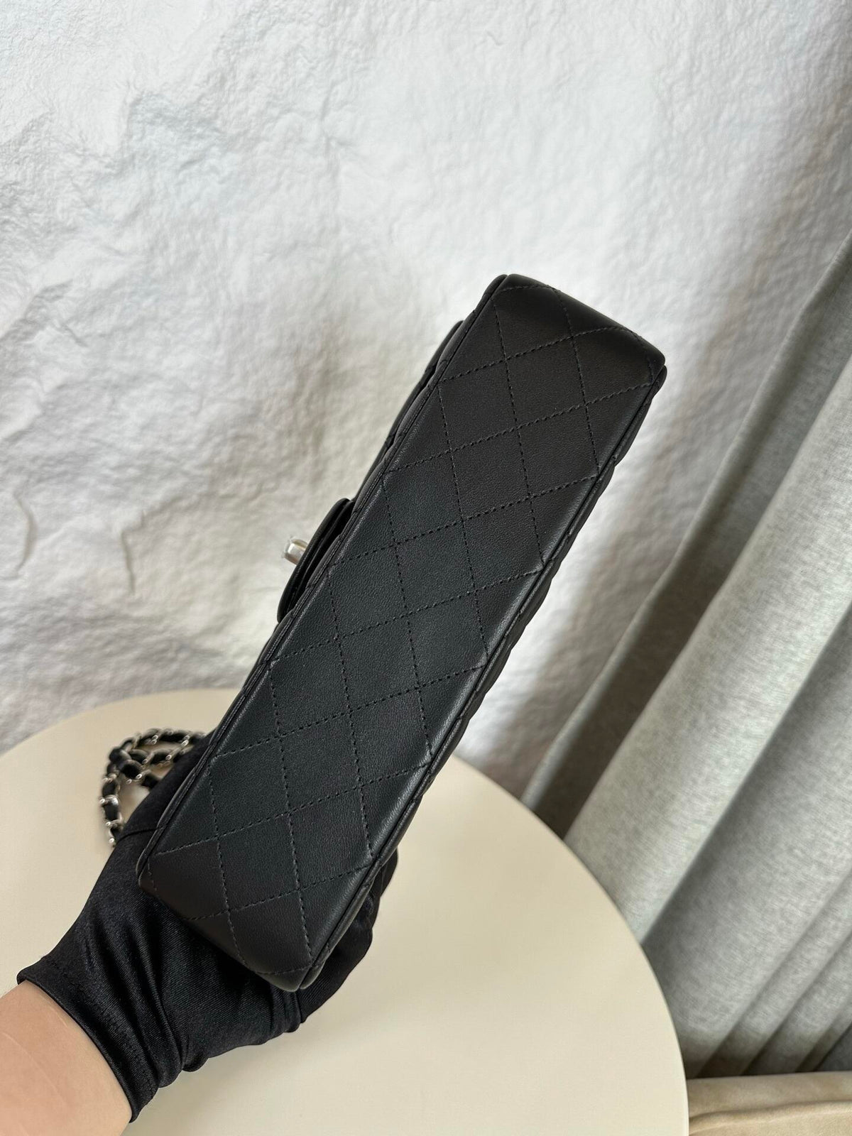 11.12 Hand Bag Nero/Argento Media