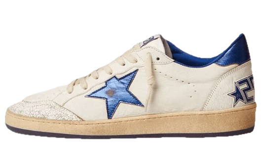 Ball Star Sneaker In White Nappa Leather