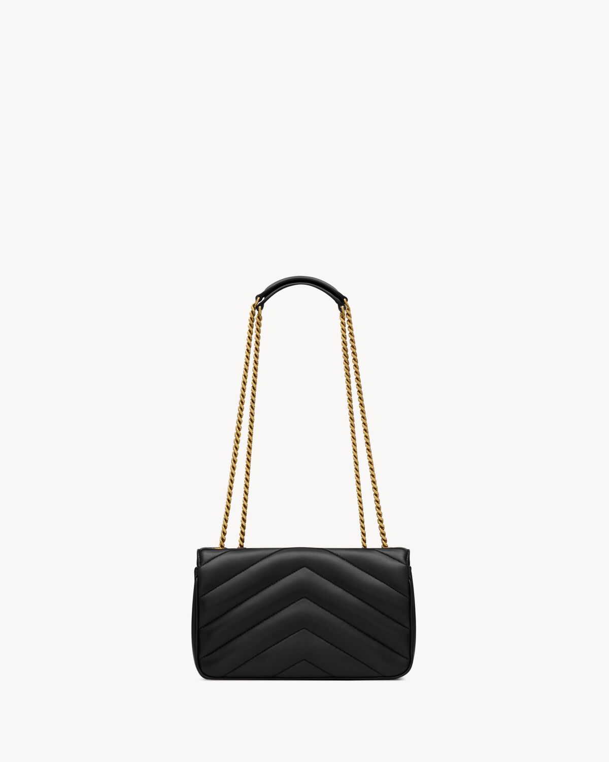 LouLou Small in Matelassé Nero