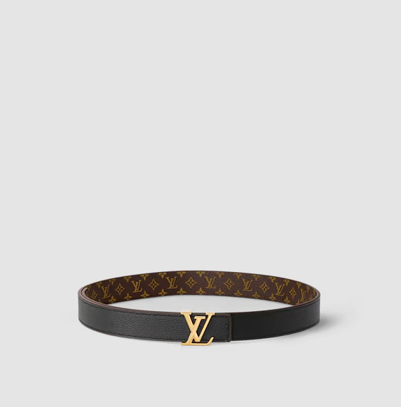 Cintura Iconic 25 mm reversibile Monogram Donna