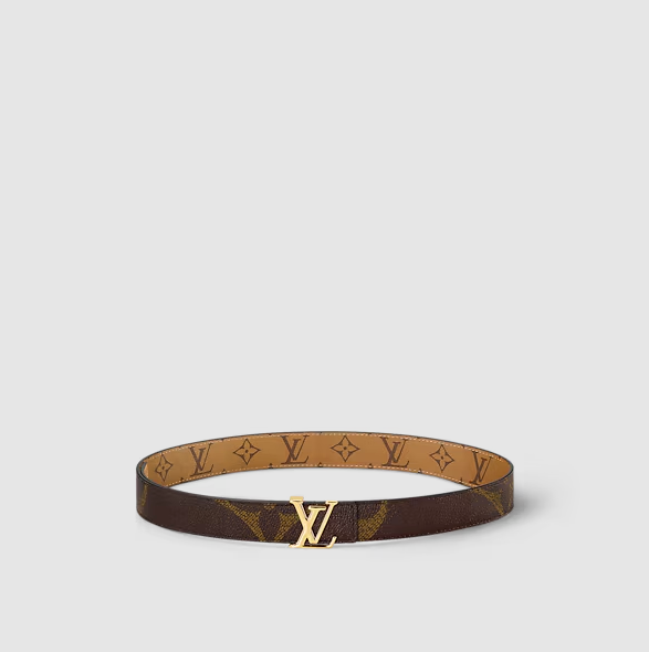 Cintura Iconic 30 mm reversibile Monogram Donna
