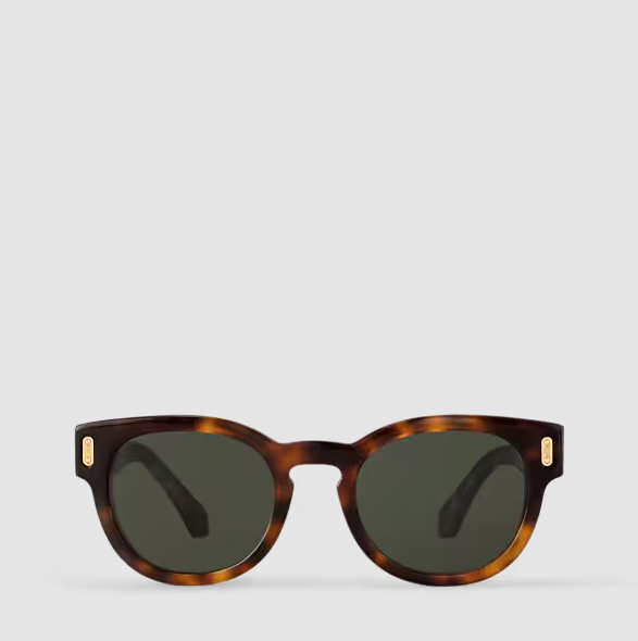Occhiali da sole Confidence Round Dark Tortoise Uomo