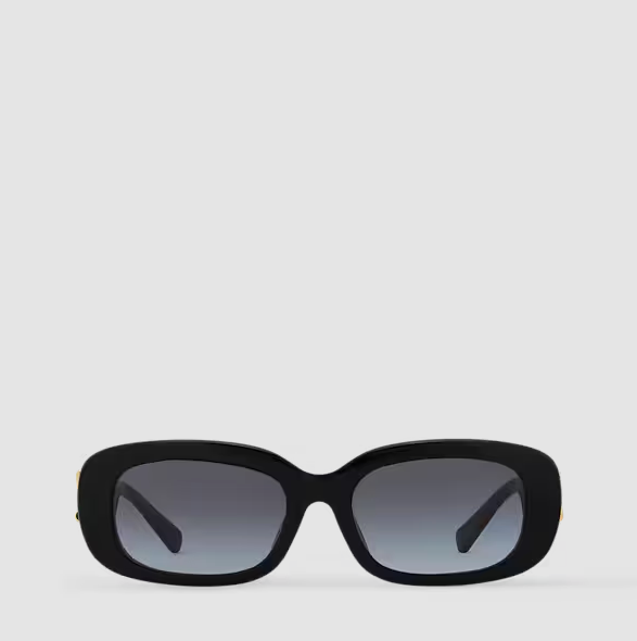 Occhiali da sole GO-14 Oval Nero Donna