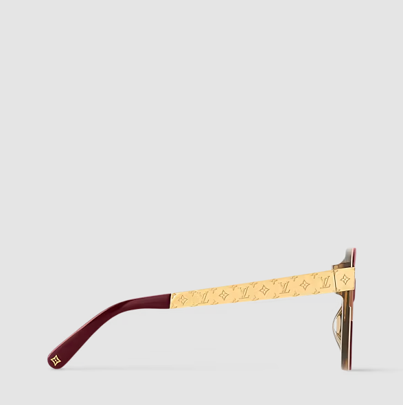 Occhiali da sole Petit Soupçon Cat Eye Burgundy Donna