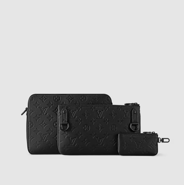 Borsa messenger Trio Nero Uomo