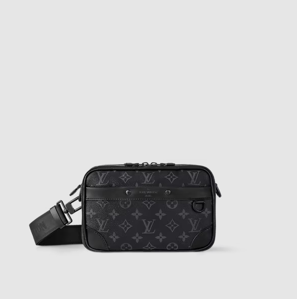 Borsa messenger Alpha Monogram Eclipse