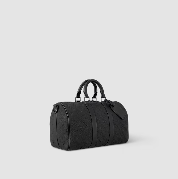 Keepall Bandoulière 35 Monogram in pelle Taurillon