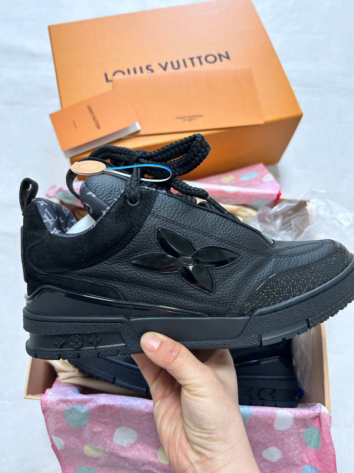 Sneakers LV Skate Nera