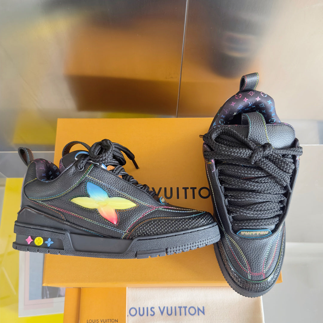 Sneakers LV Skate Black Multicolor